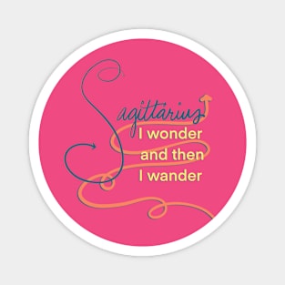 Sagittarius Tee Magnet